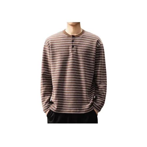 GUISE Весна And Осенний T Рубашка Sea Soul Рубашка Унисекс