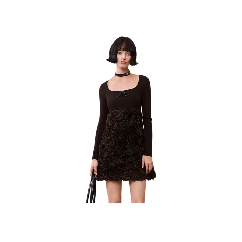 JORYAweekend Длинное платье с длинными рукавами женское