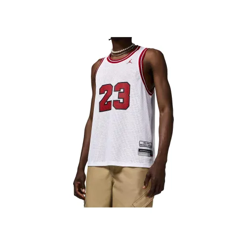 Jordan Apparel Белые Мужские Майки