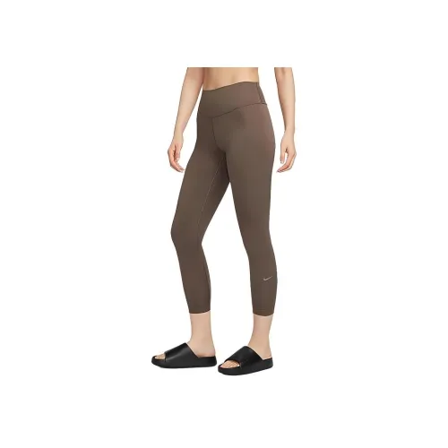 Nike One Спортивные брюки Женские Коричневый
