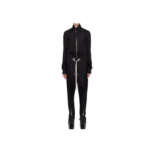 RICK OWENS Черные Мужские Комбинезоны