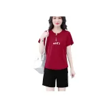 Set (Burgundy Top + Black Bottom)  
Комплект (Бордовый топ + Черный низ)