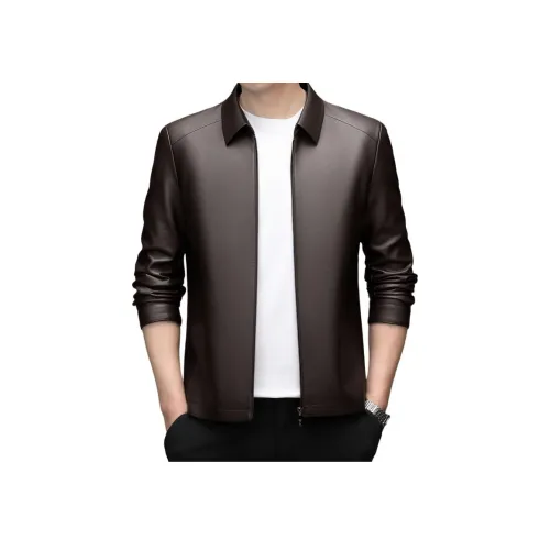 PIERRE CARDIN Кожа Куртка Мужская