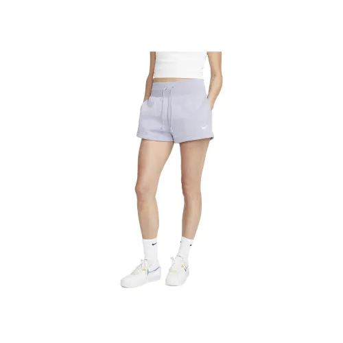 NIKE Светло-лавандовые Женские Повседневные Шорты