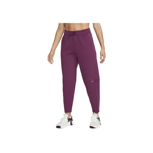 NIKE Фиолетовые Женские Повседневные Брюки