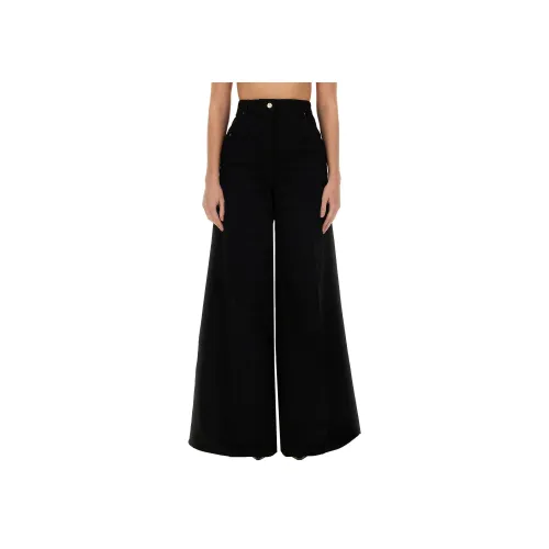 NINA RICCI Черные Женские Джинсы