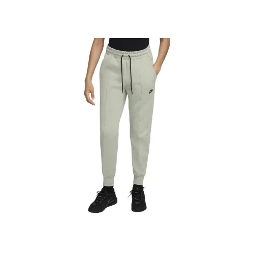 Nike Sportswear Tech Fleece Вязаные Тренировочные Штаны Женские Jadeite Horizon