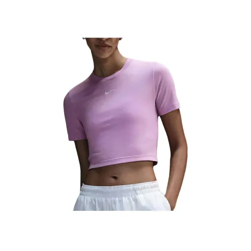nike Sportswear Essentials Collection Swoosh T-Shirt Женская Розовая