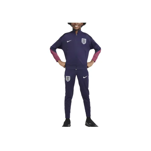 nike Детский футбол Джерси Фиолетовый Чернила Сандаловое дерево Белый Подростки