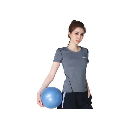 Барби Йога T Рубашка Женская Фотиния Серый