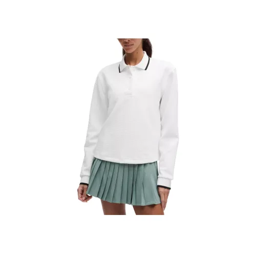 lululemon TexturedLong Рукав Поло Женские
