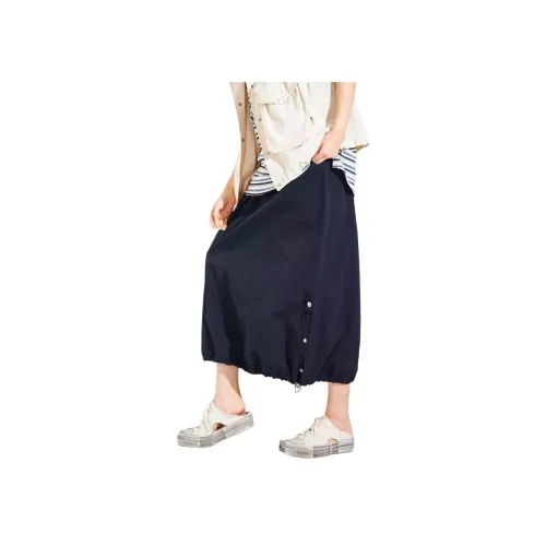 MUGUOGUOMU Повседневный Длинный Юбка Женские