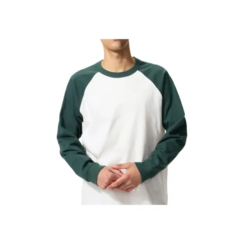 UNIQLO Бирюзовый Унисекс T-рубашки