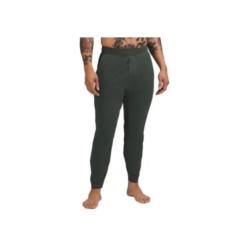 lululemon In Mind Спортивные брюки Мужской Дымчатый Еловый зеленый