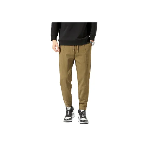 BALENO Темно-хаки Мужские Повседневные Штаны
