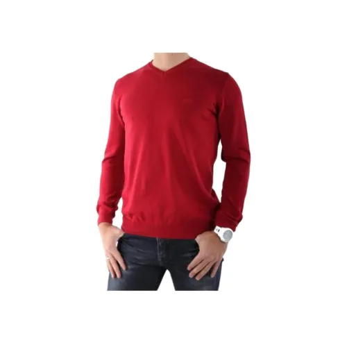 Hugo Boss Red Men's Sweaters  
Hugo Boss Красные Мужские Свитера
