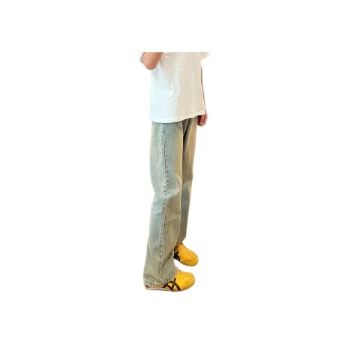 SUNSETMONENT Denim Long Skirt Unisex SUNSETMONENT Деним Длинная Юбка Унисекс