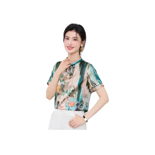 JINJU Многоцветные Женские Футболки