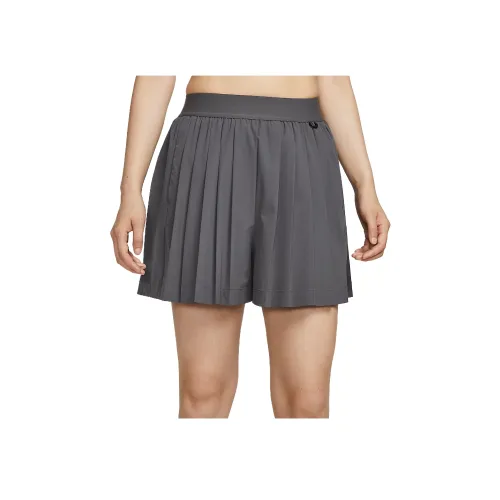 NIKE Dri Fit Грозовой серый Женские Повседневные шорты