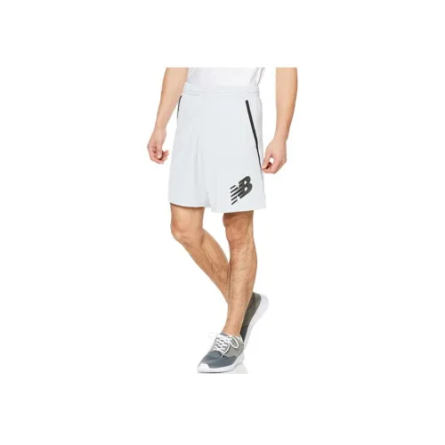 New Balance Спортивные шорты Мужские Светлые Алюминиевые