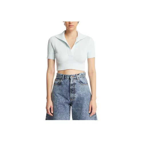 Alaia Белые Женские Рубашки T