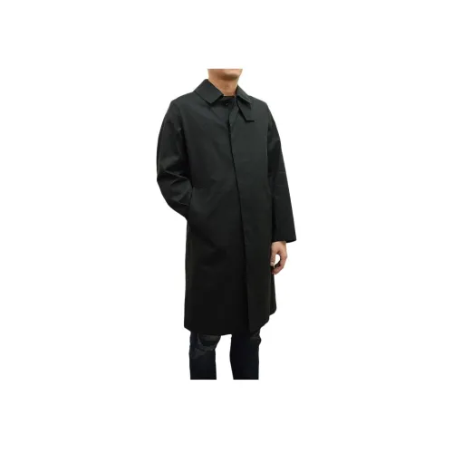 Mackintosh Черное Мужское Пальто