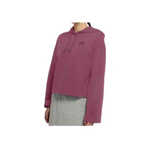 Nike Толстовка Женская Розовая Фиолетовая