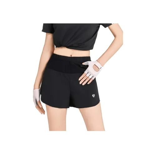 Барби Черные Женские Спортивные Шорты