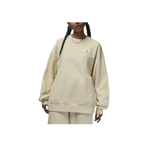 Jordan Flight Экрю Женские Свитшоты