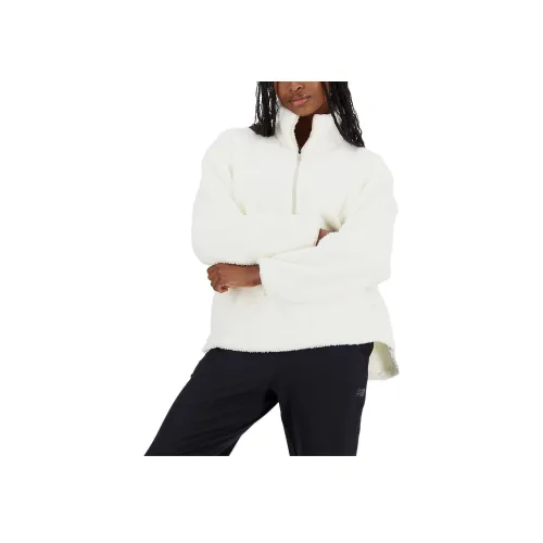 New Balance совместный бренд Толстовка Женская Белая