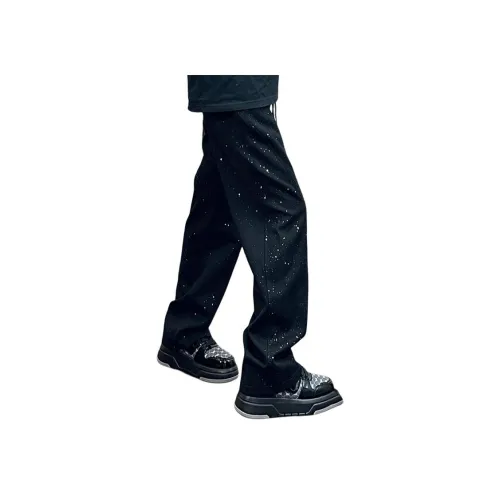 DARK HORSE Повседневные штаны Унисекс Звездный Черный
