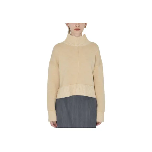 PUBLIC TOKYO FW24 Свитер Женский Светлый Умбра