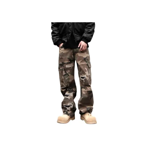 MORii Камуфляж Унисекс Джинсы