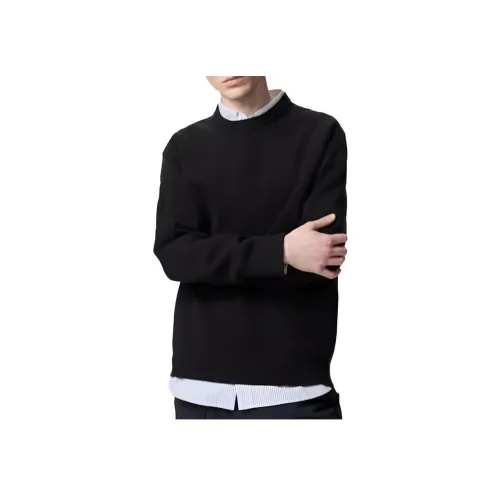 UNIQLO Черные Унисекс Свитера