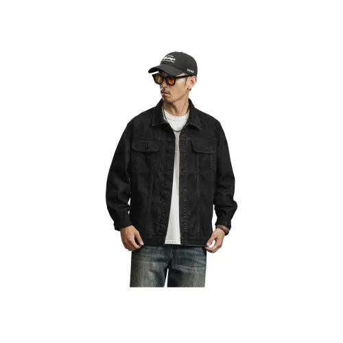 Fakeyoung Черный Унисекс Джинсовые куртки