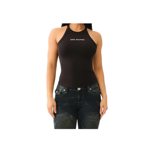 TRUE RELIGION Майка Женская Черная