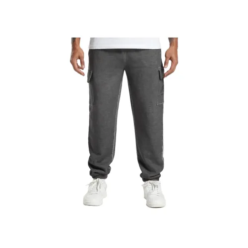 GYMSHARK Тяжелая коллекция Карго брюки Мужские Черные