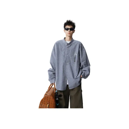 RKVC Синий Унисекс Рубашки