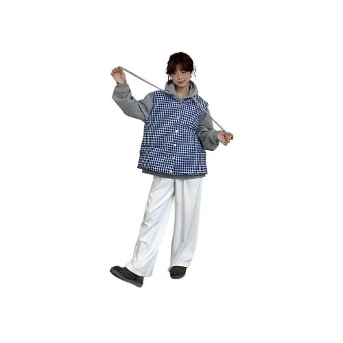 ZCDECO Синий Женские пуховики