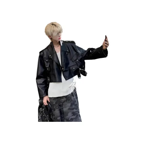 CORNILOT Phantom Black Унисекс Кожаные куртки