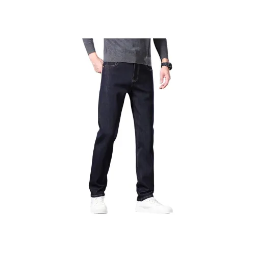 ZENGZHI Джинсы Облегающий крой Прямой крой Унисекс