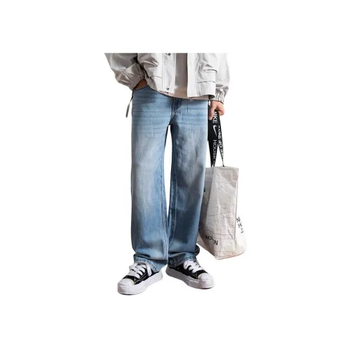 KUXIANSEN Джинсы Унисекс Light Синий