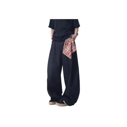 VESIBO Деним Черный Унисекс Джинсы