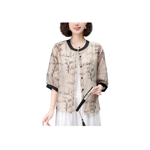 Mula Хаки Женские Рубашки