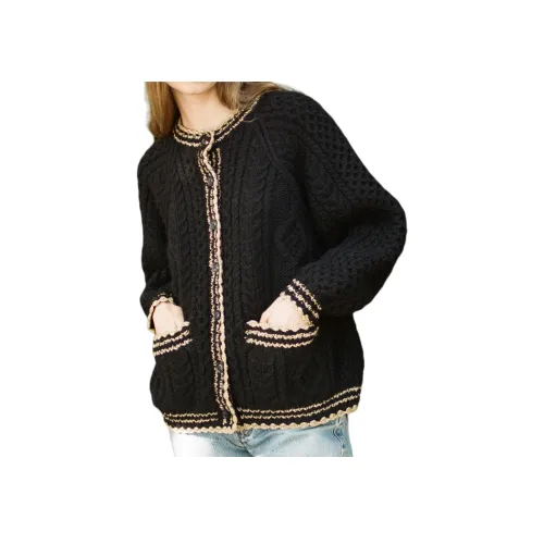 DOEN TAMARA Кардиган Свитер Женский Черный