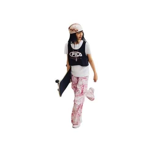 FILA Облачный белый FWT Kids T Рубашки