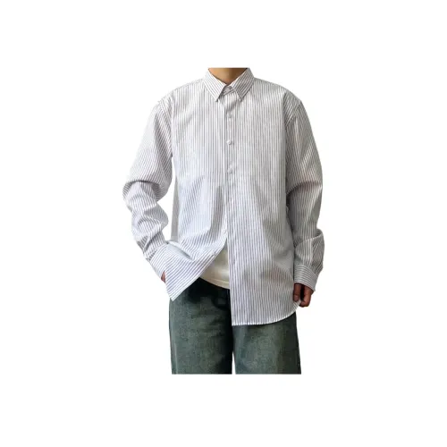 GANGZAI Длинный рукав рубашка унисекс