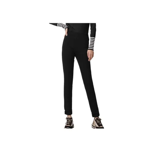 YAYA Пуховые Утеплённые Брюки Женские Черные