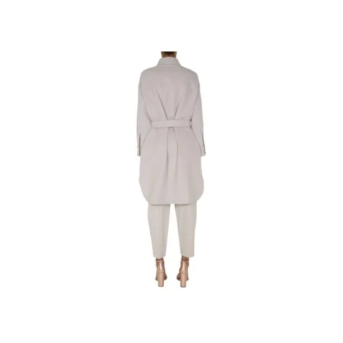 Brunello Cucinelli Белый Женский Тренч