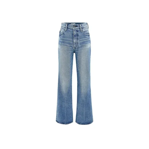 MOUSSY 110 Синие Женские Джинсы
